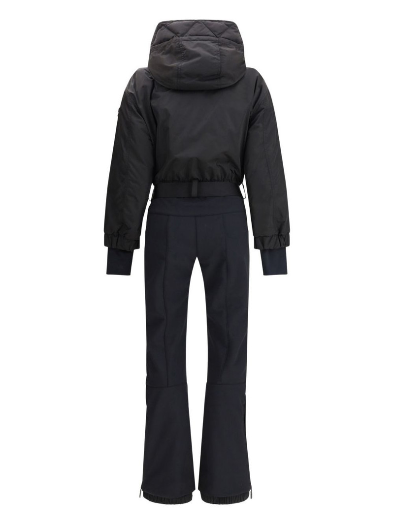 Moncler Grenoble hooded belted ski suit outlook