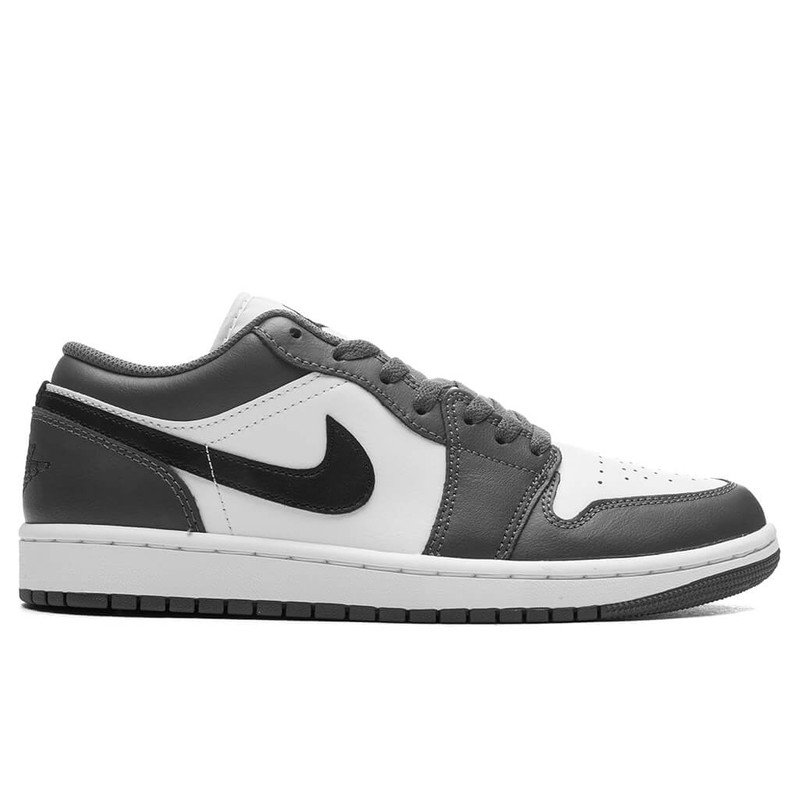 AIR JORDAN 1 LOW - WHITE/BLACK/IRON GREY - 1
