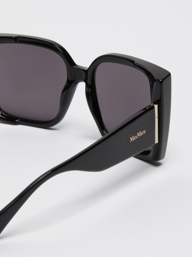 HINGE Oversized square sunglasses - BLACK 3