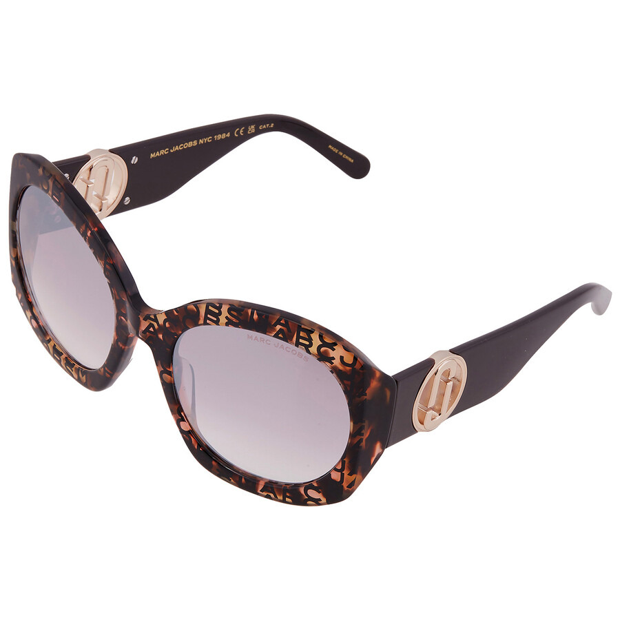Marc Jacobs Silver Oversized Ladies Sunglasses MARC 722/S 0H7P/NQ 56 - 3