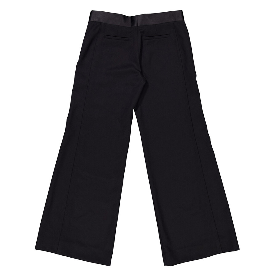 Victoria Beckham Satin-Trim Trousers - 6