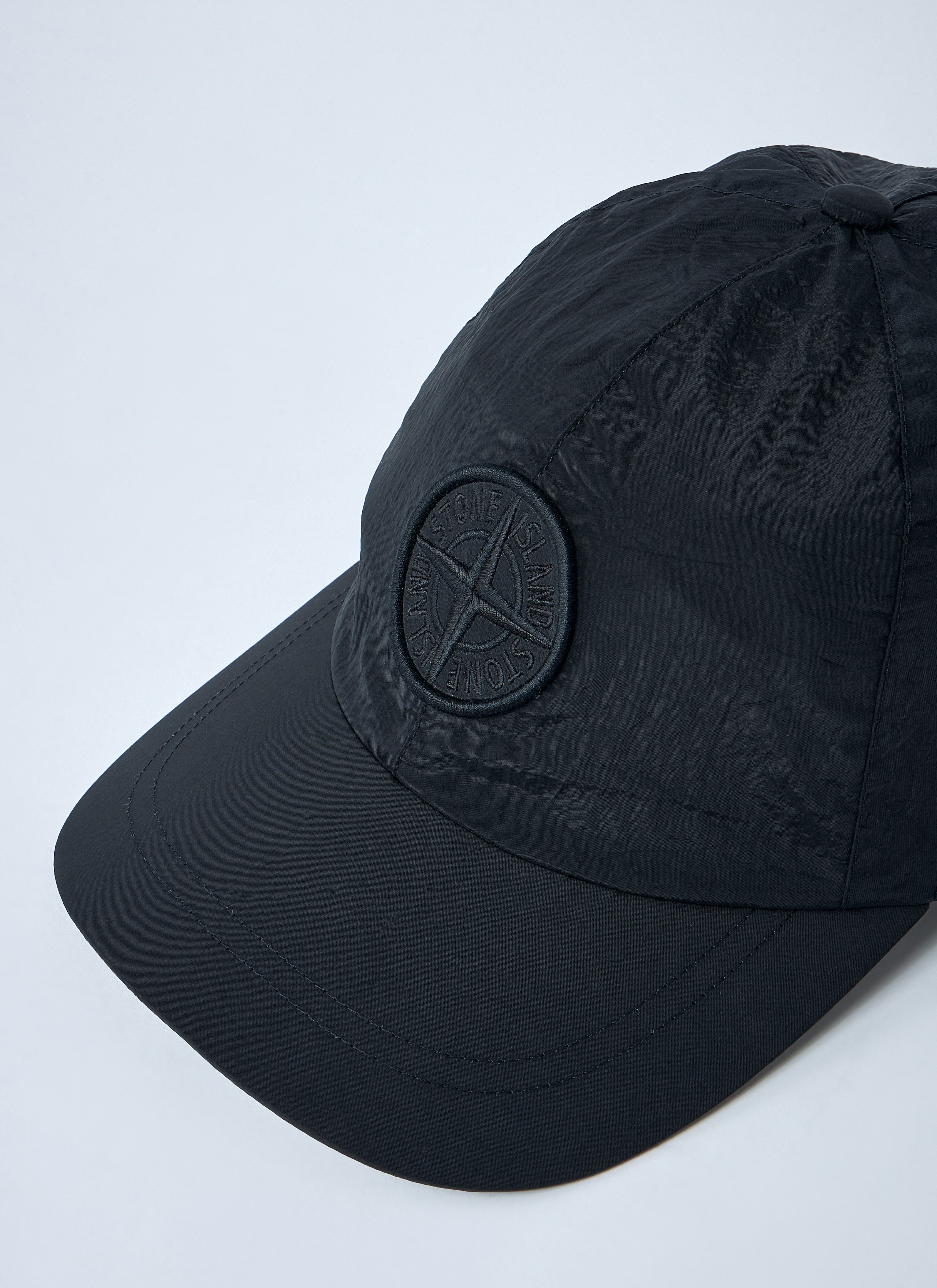 Stone Island Men Logo Motif Baseball Cap - 2