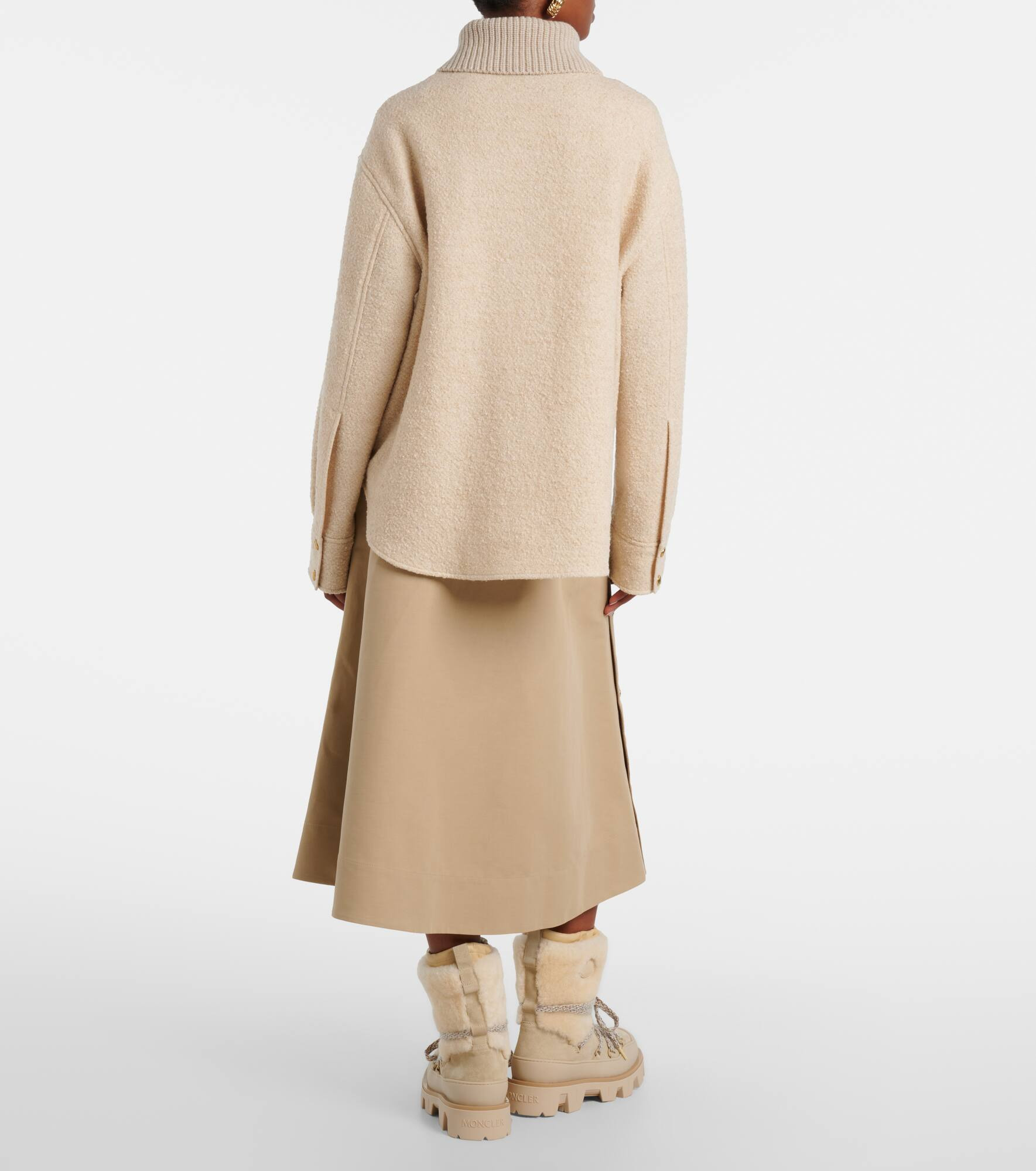Wool-blend jacket - 3