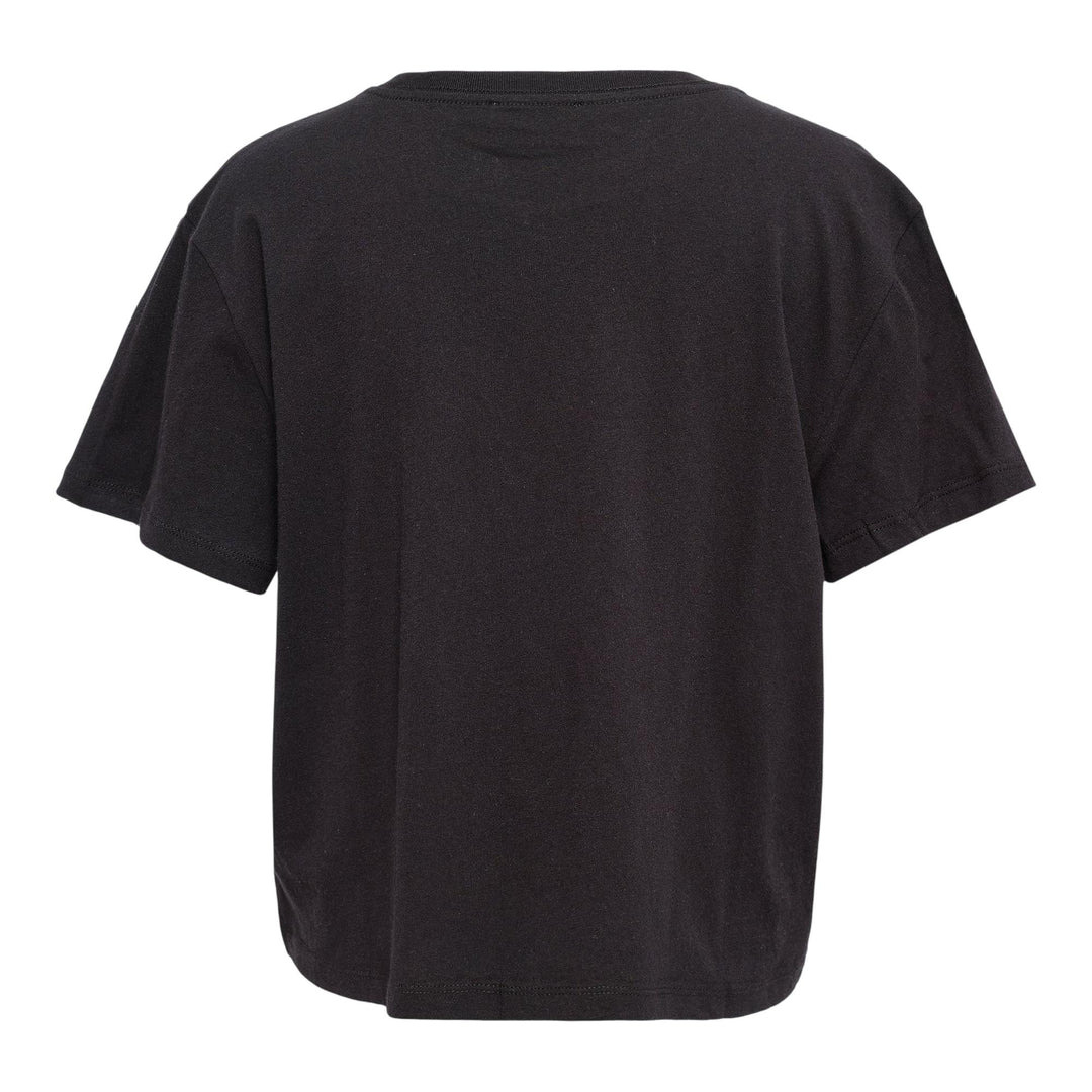 Black Cropped T-Shirt - 2