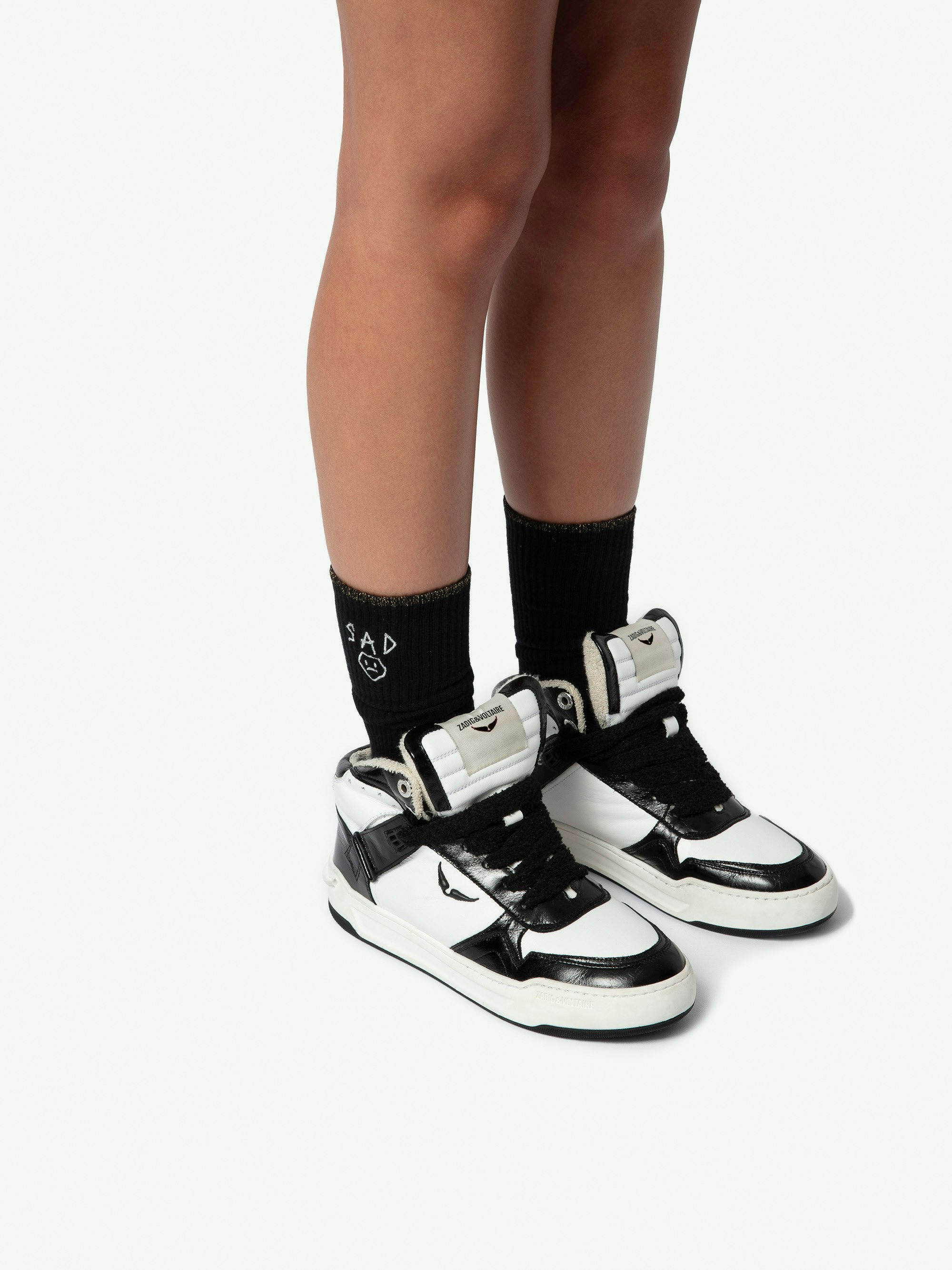 Wings High-Top Sneakers - 7