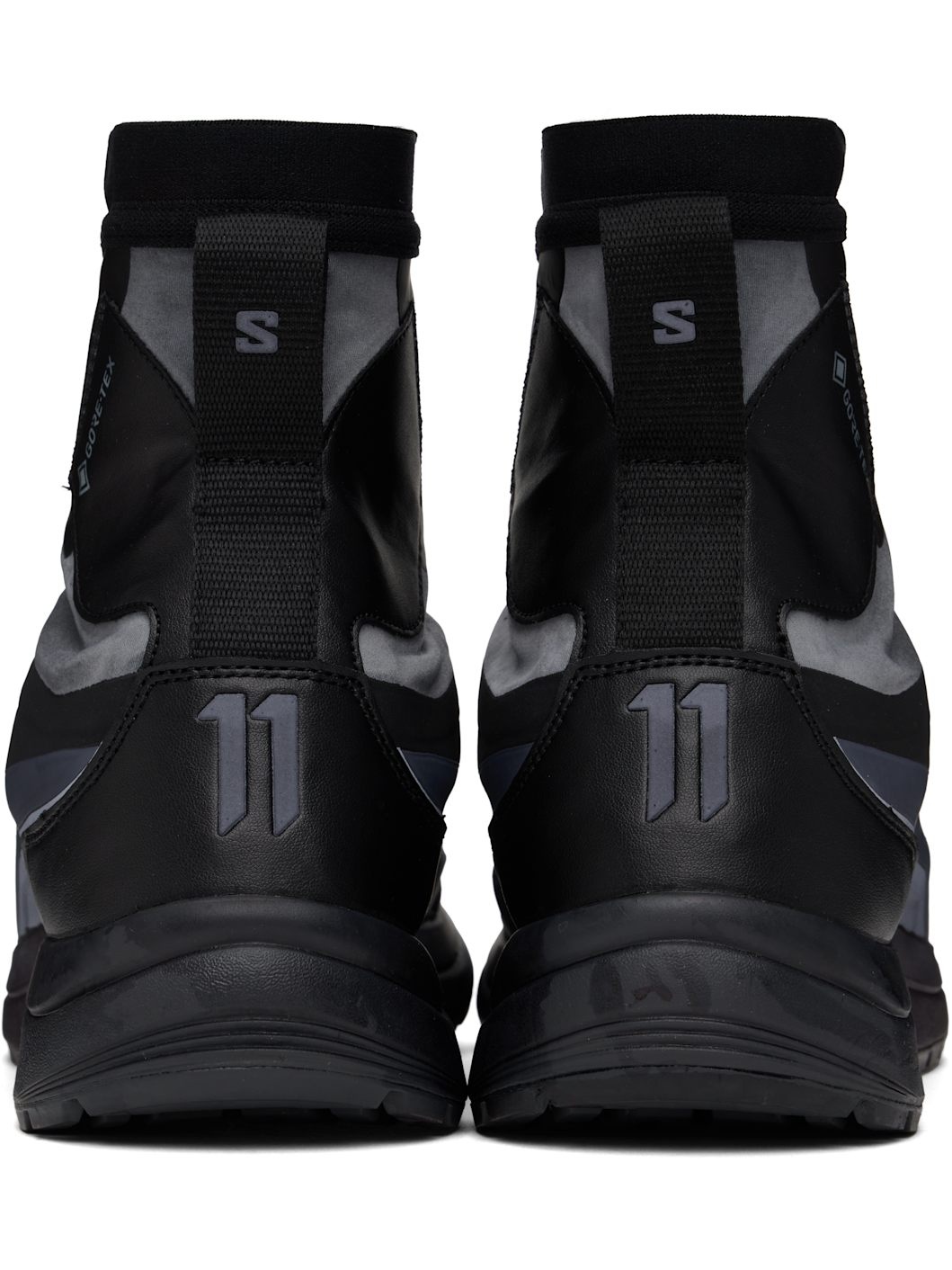 Black & Gray Salomon Edition Bamba 2 High GTX V2 Sneakers - 2