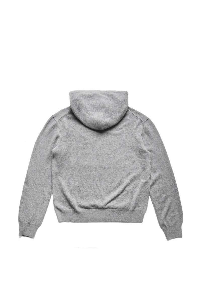 Maison Margiela Maison Margiela Cashmere Blend Hoodie Grey outlook