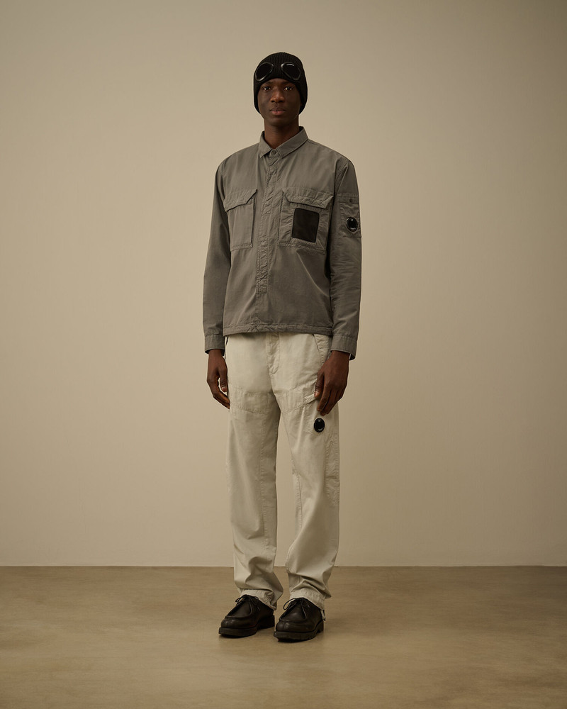 C.P. Company Organic Gabardine Lens Overshirt outlook