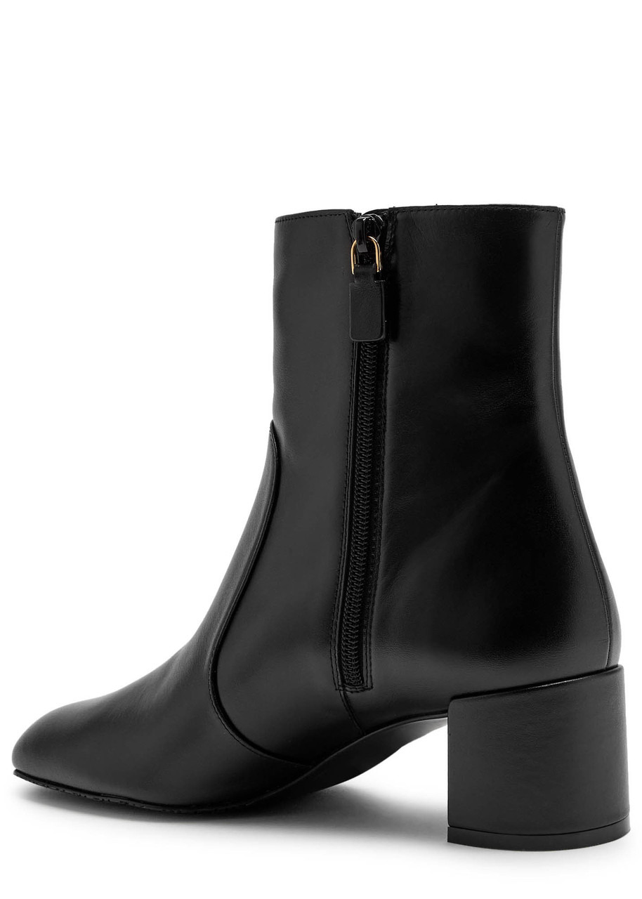 Stuart Weitzman Maeve 50 Leather Ankle Boots - 2