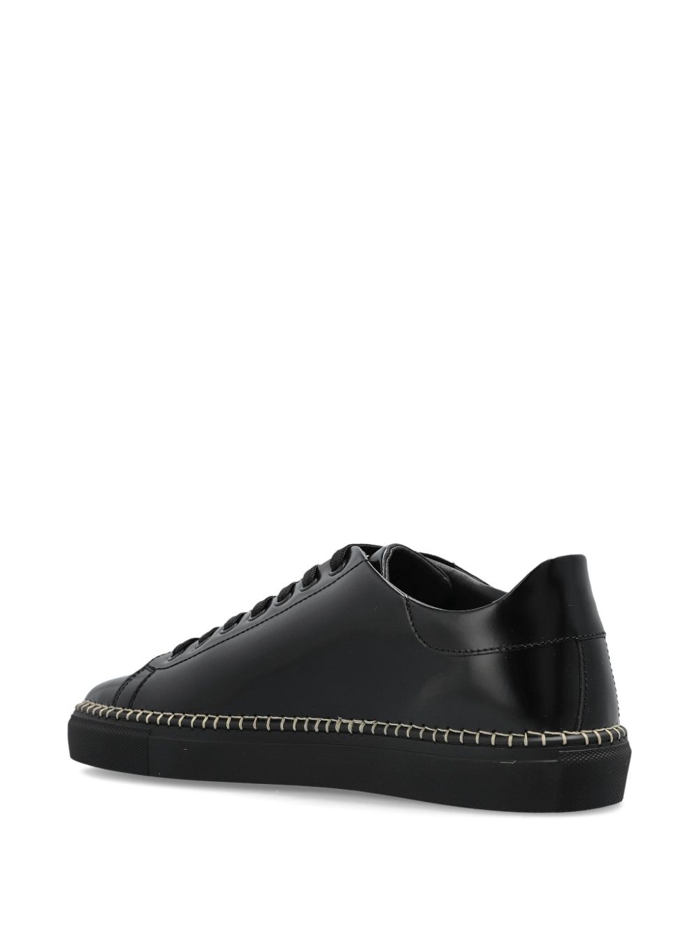 logo-embossed trainers - 3