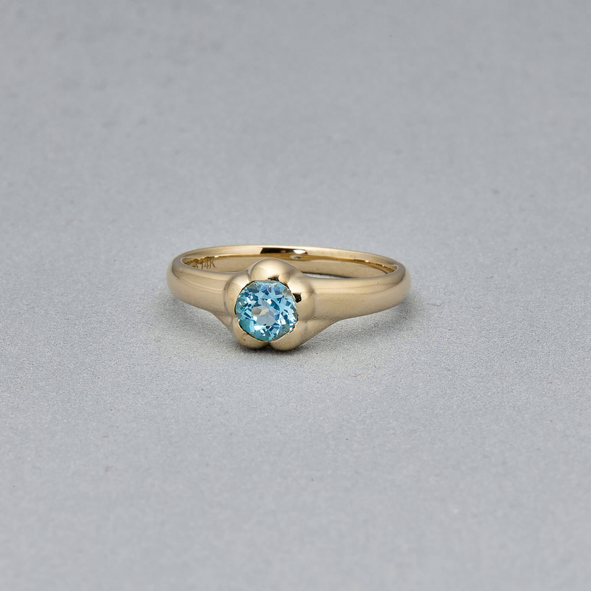 Morrison Blue Topaz Ring - 4