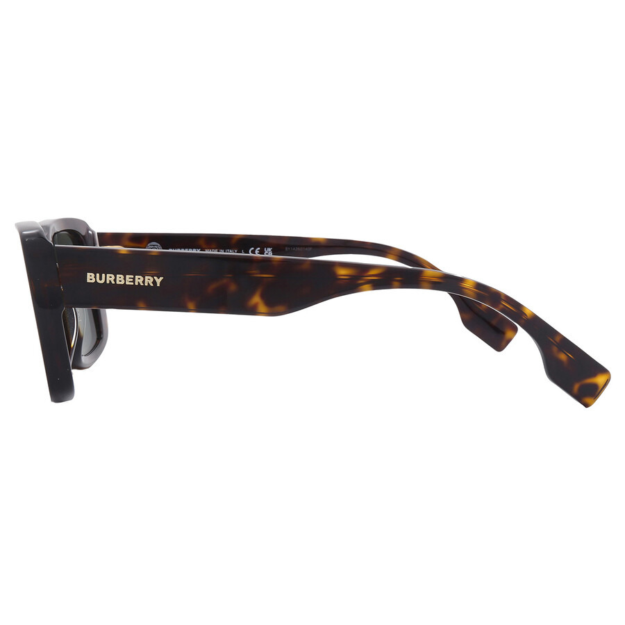 Burberry Jarvis Green Rectangular Men's Sunglasses BE4376U 300271 55 - 4