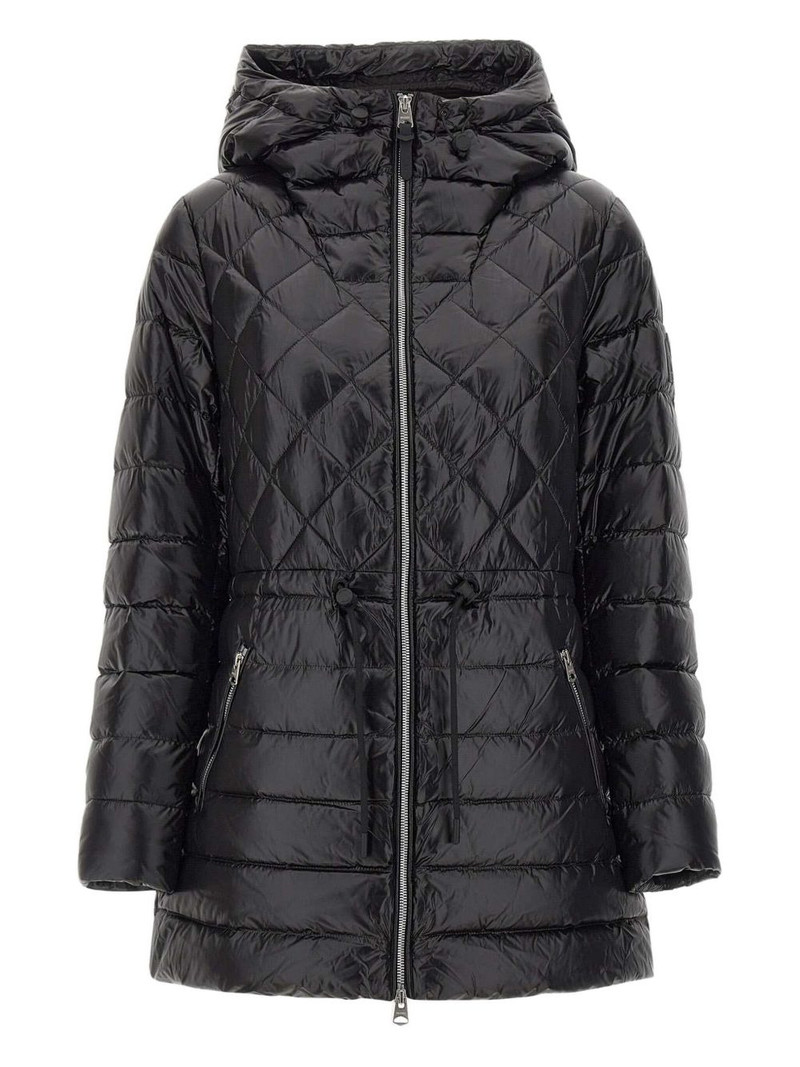 Tooky diamond-quilted hooded coat 1