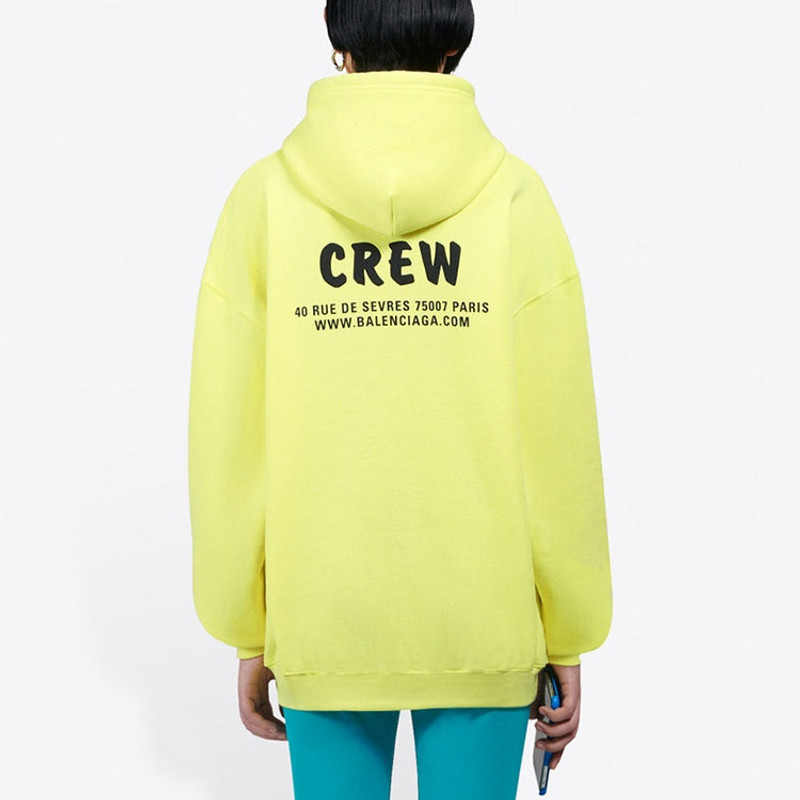 BALENCIAGA Crew Medium Fit Hoodie outlook