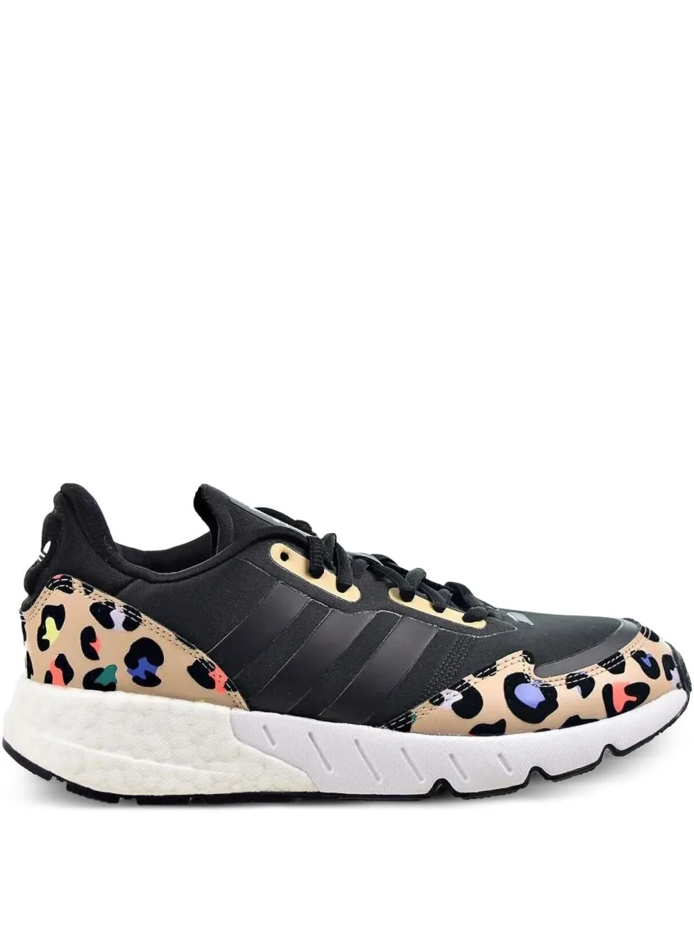 Originals ZX 1K Boost "Black/Brown/Blue" sneakers - 1