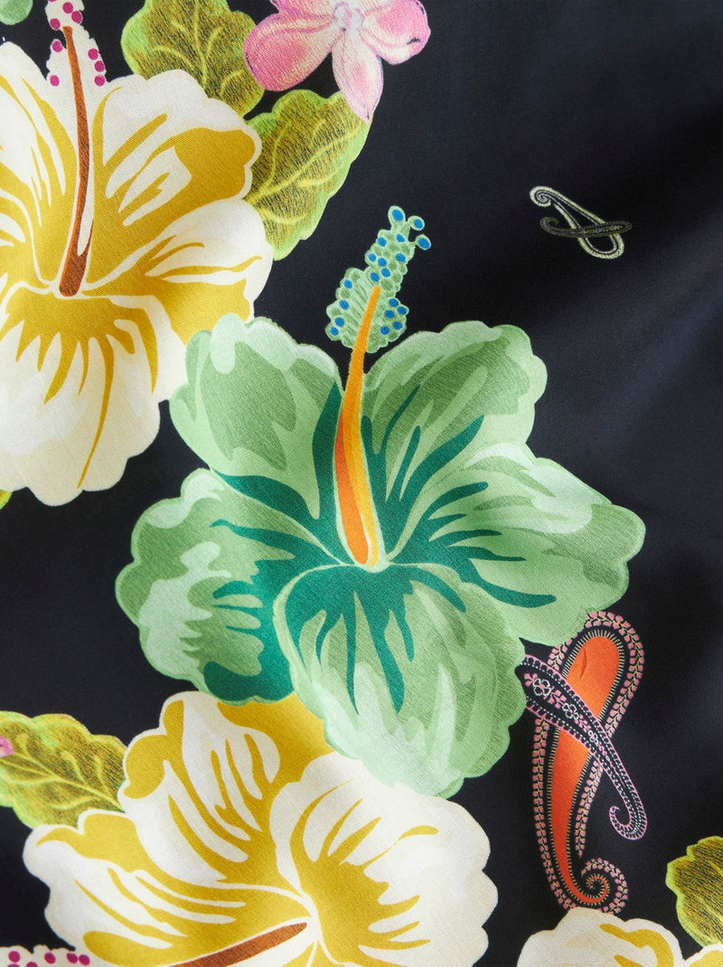 FLORAL PAISLEY BOWLING SHIRT 7