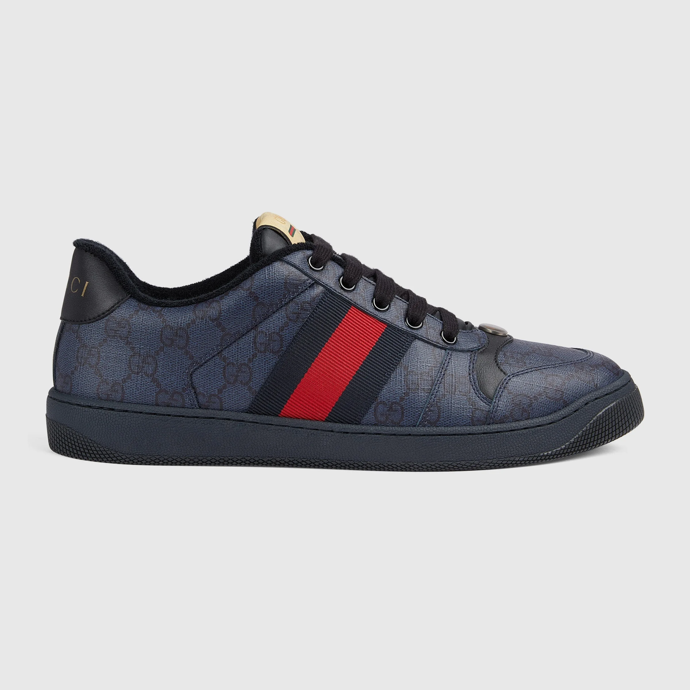 Gucci Screener Web GG Sneakers - 1