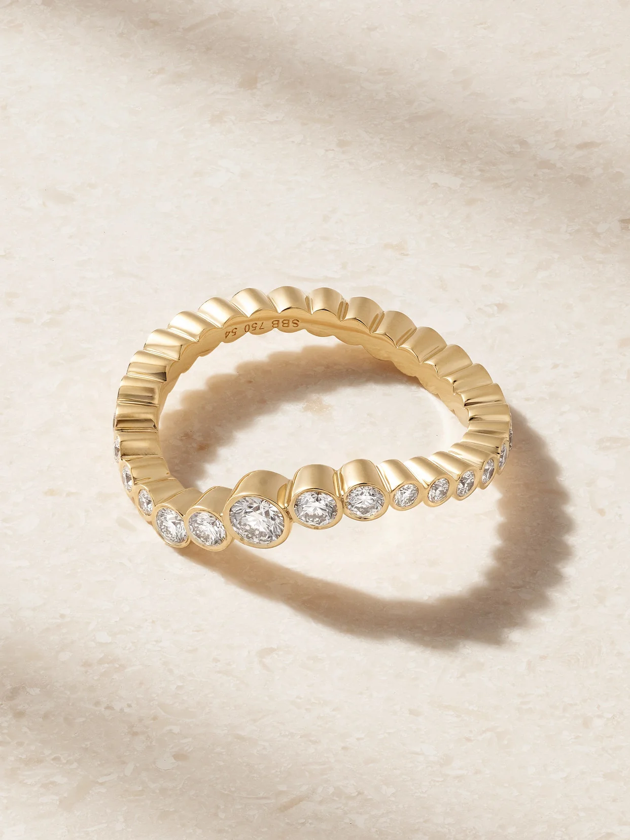 Sky Classic 18-karat Recycled Gold Diamond Ring - 1