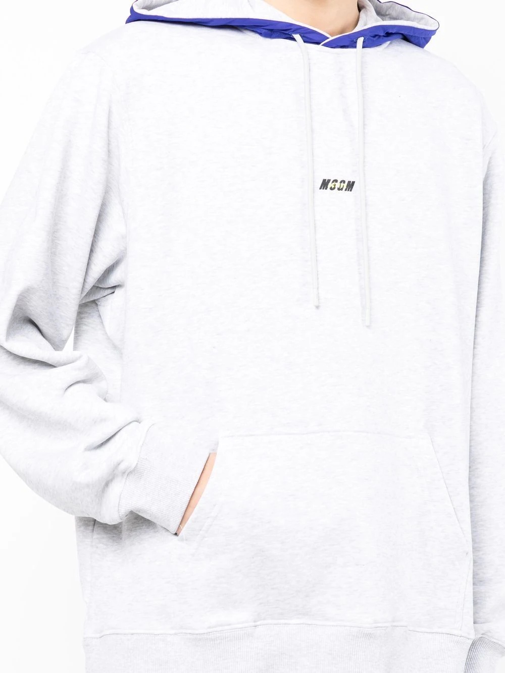 logo-print pullover hoodie - 5