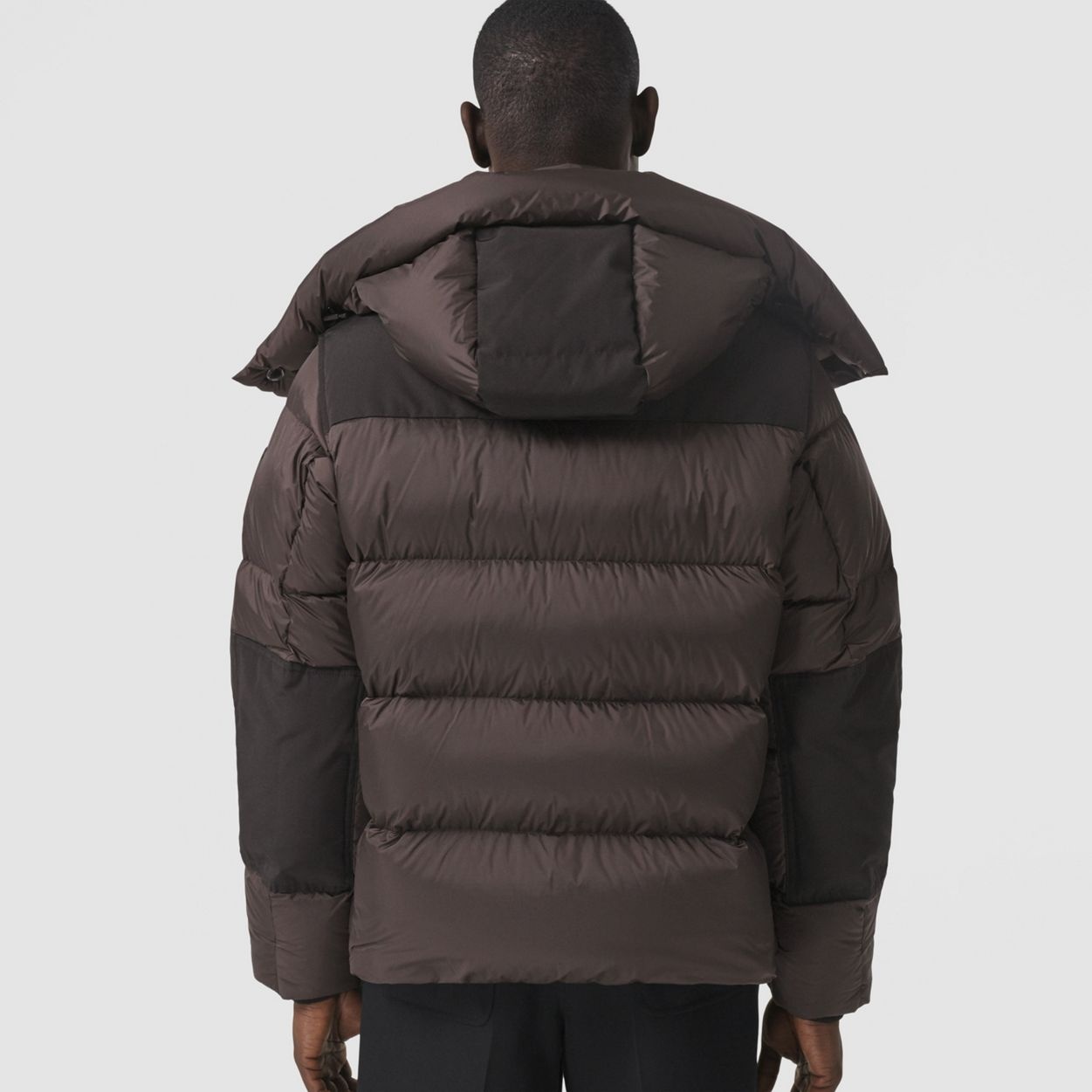 Detachable Sleeve Hooded Puffer Jacket - 3