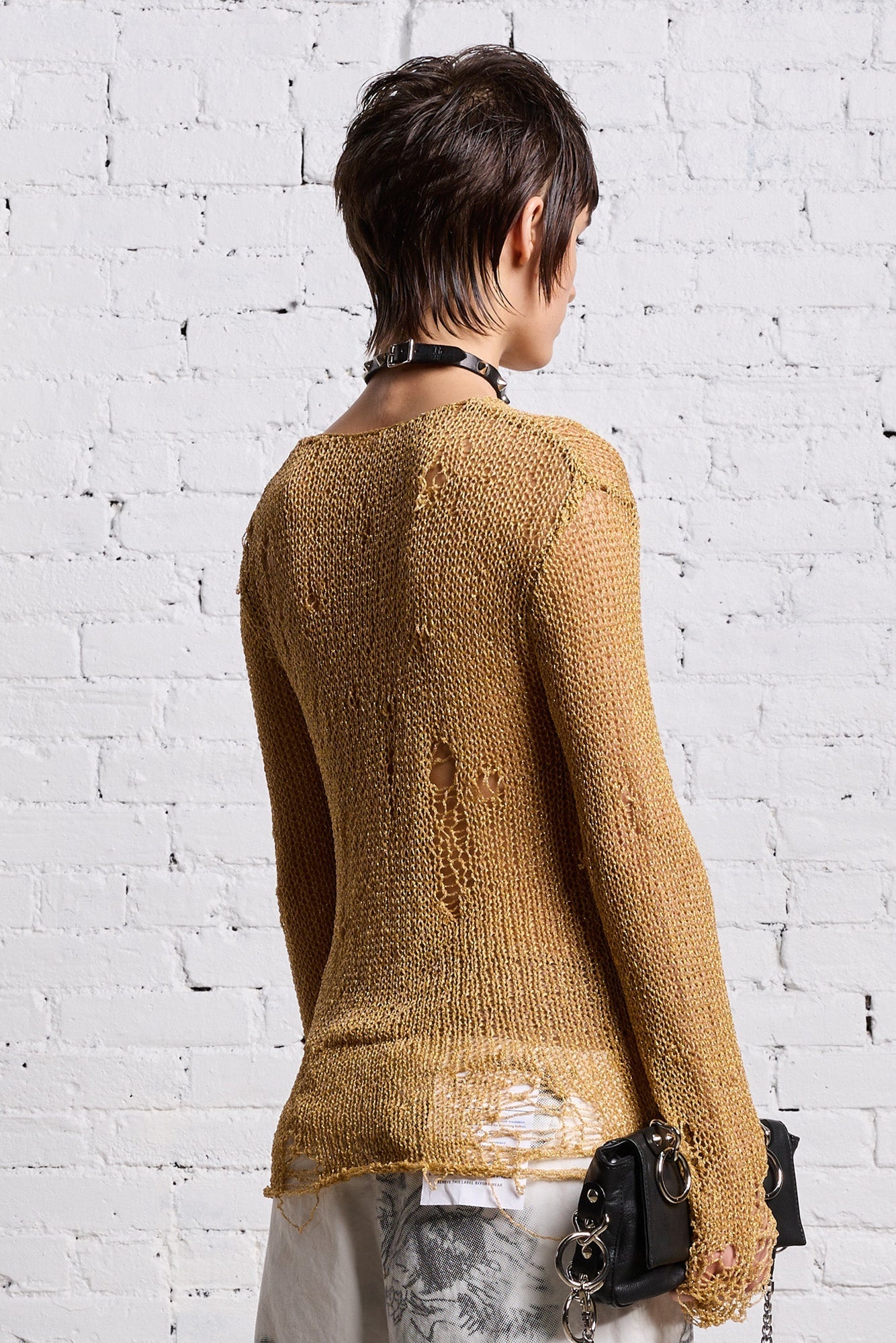 THREADBARE CREWNECK - GOLD - 7