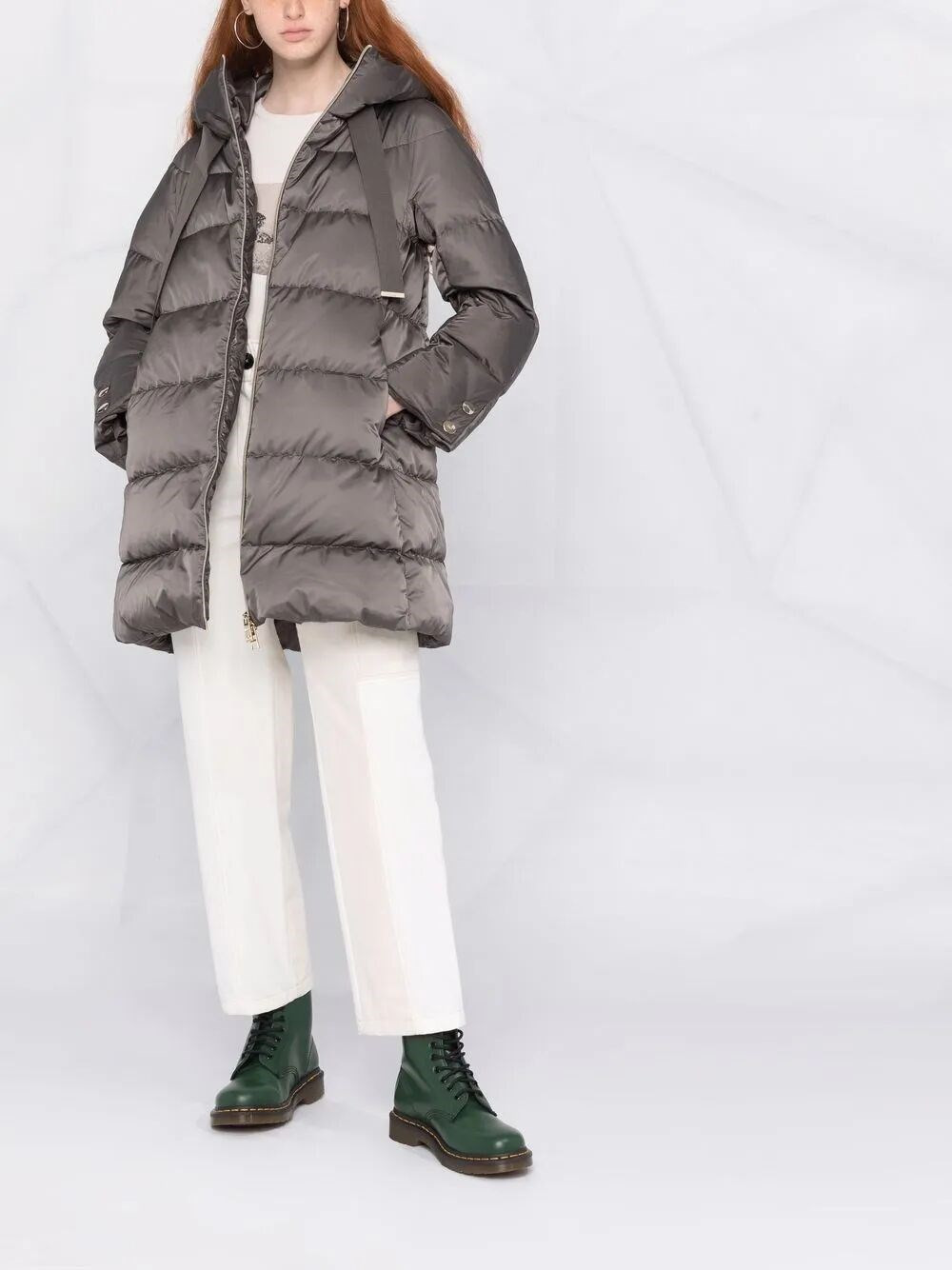 `A-Shape` Padded Coat - 2