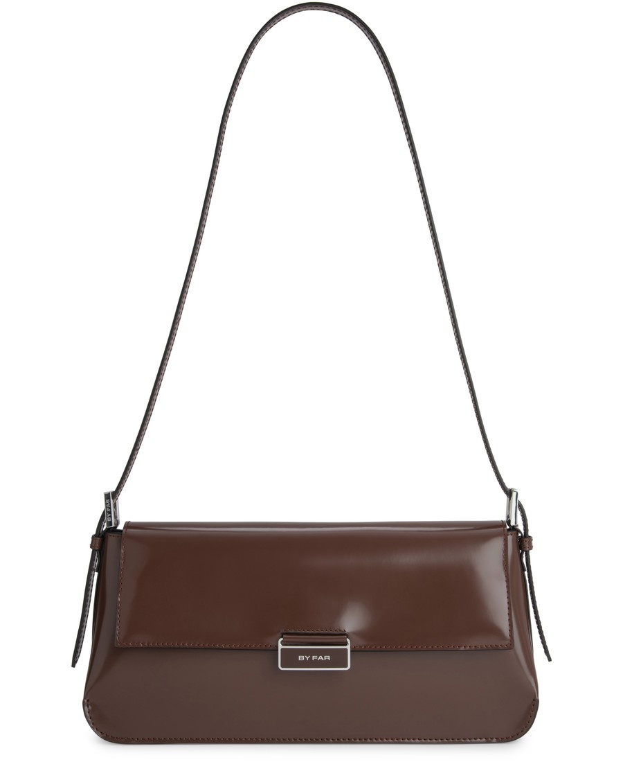 Tilda Semi Patent Leather Shoulder Bag - 1