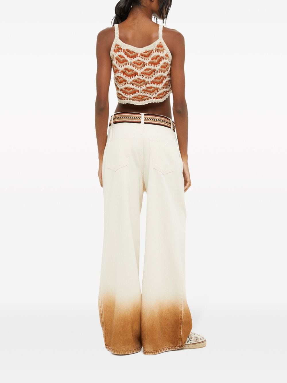 Hawa Mahal crochet-knit top - 4