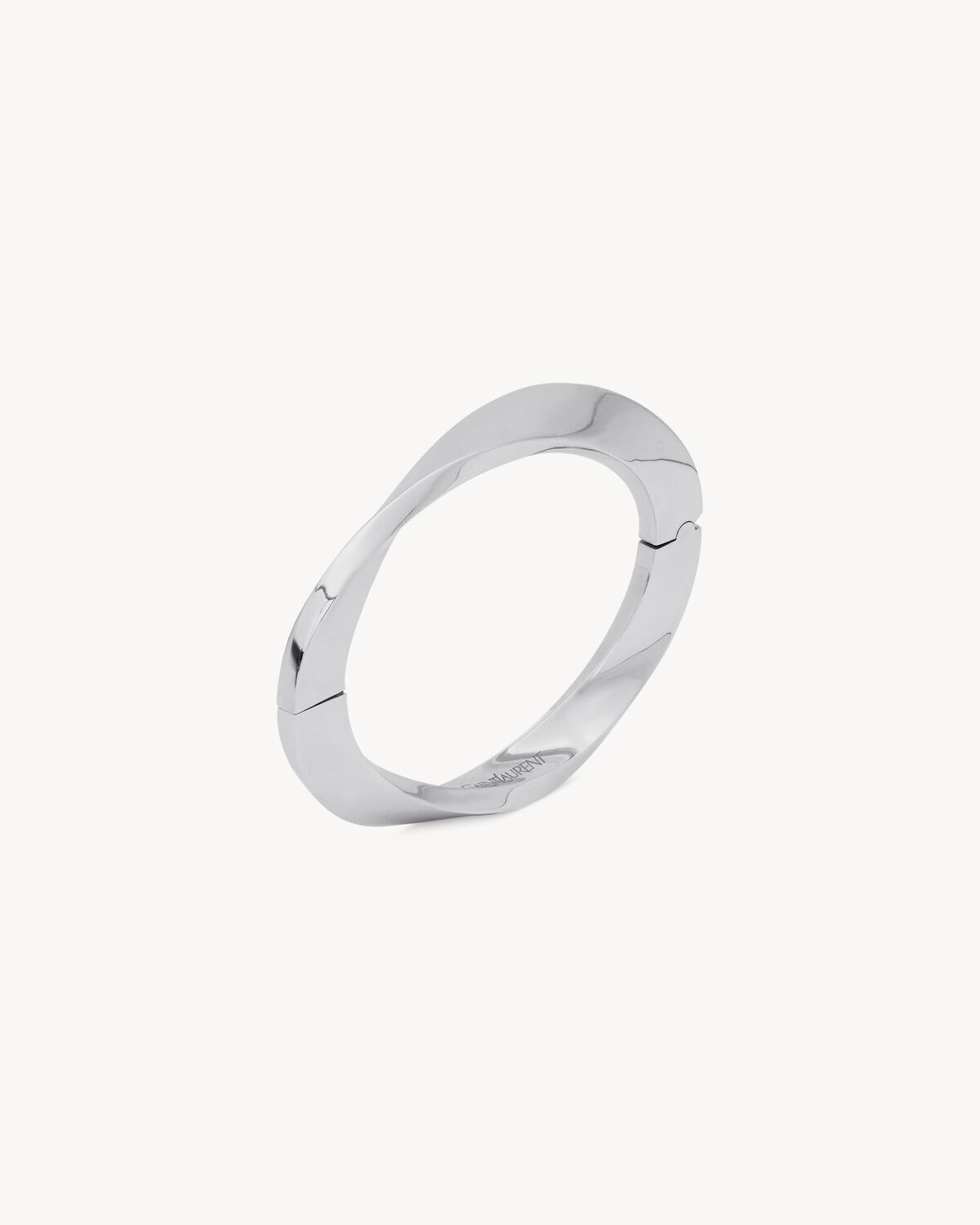 TWIST BRACELET IN 18K GREY GOLD - 2