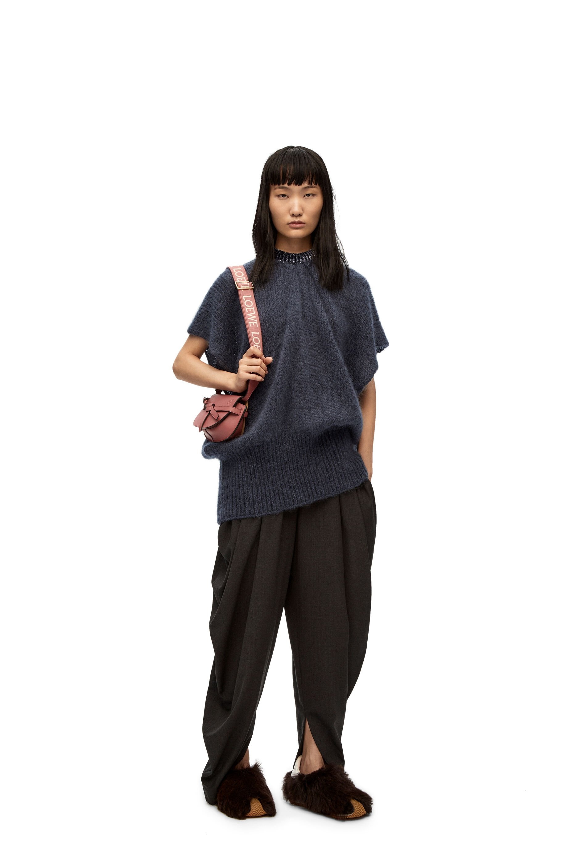 Oversize sweater in mohair - 2