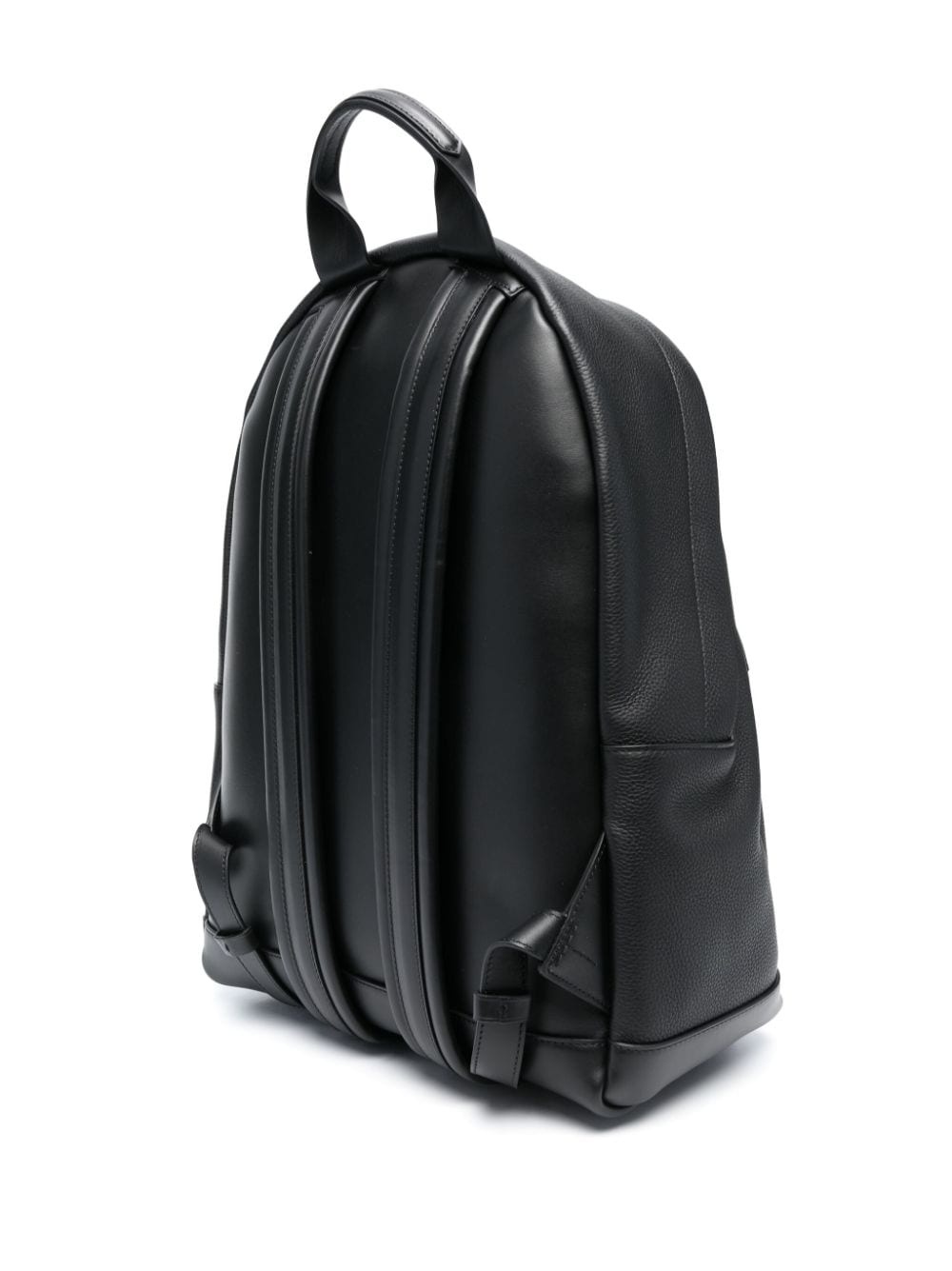 zip-pocket leather backpack - 3