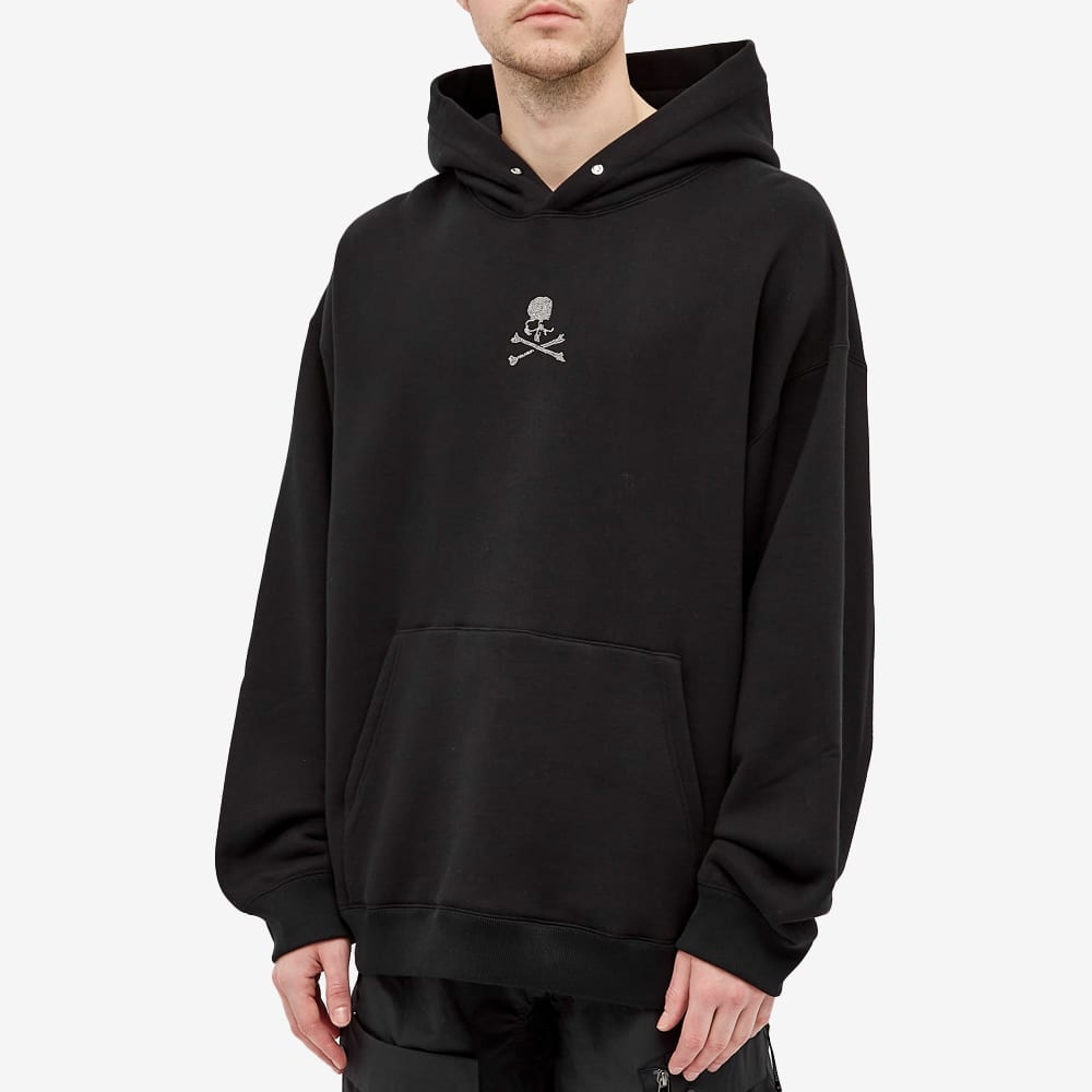 MASTERMIND WORLD Swarovski Skull Popover Hoody - 4