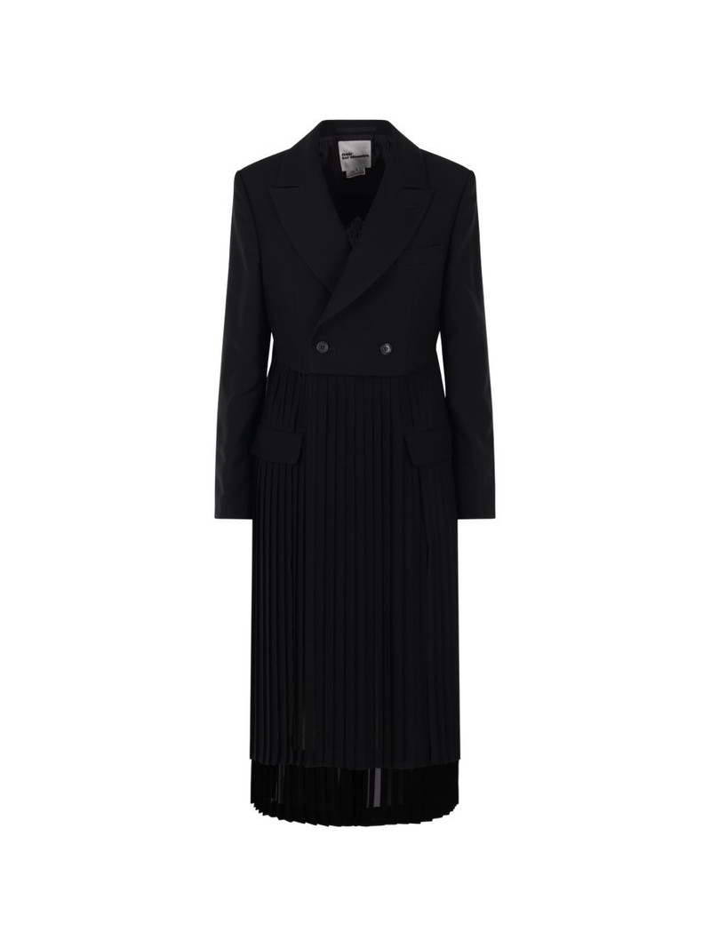 pleated button dress 1