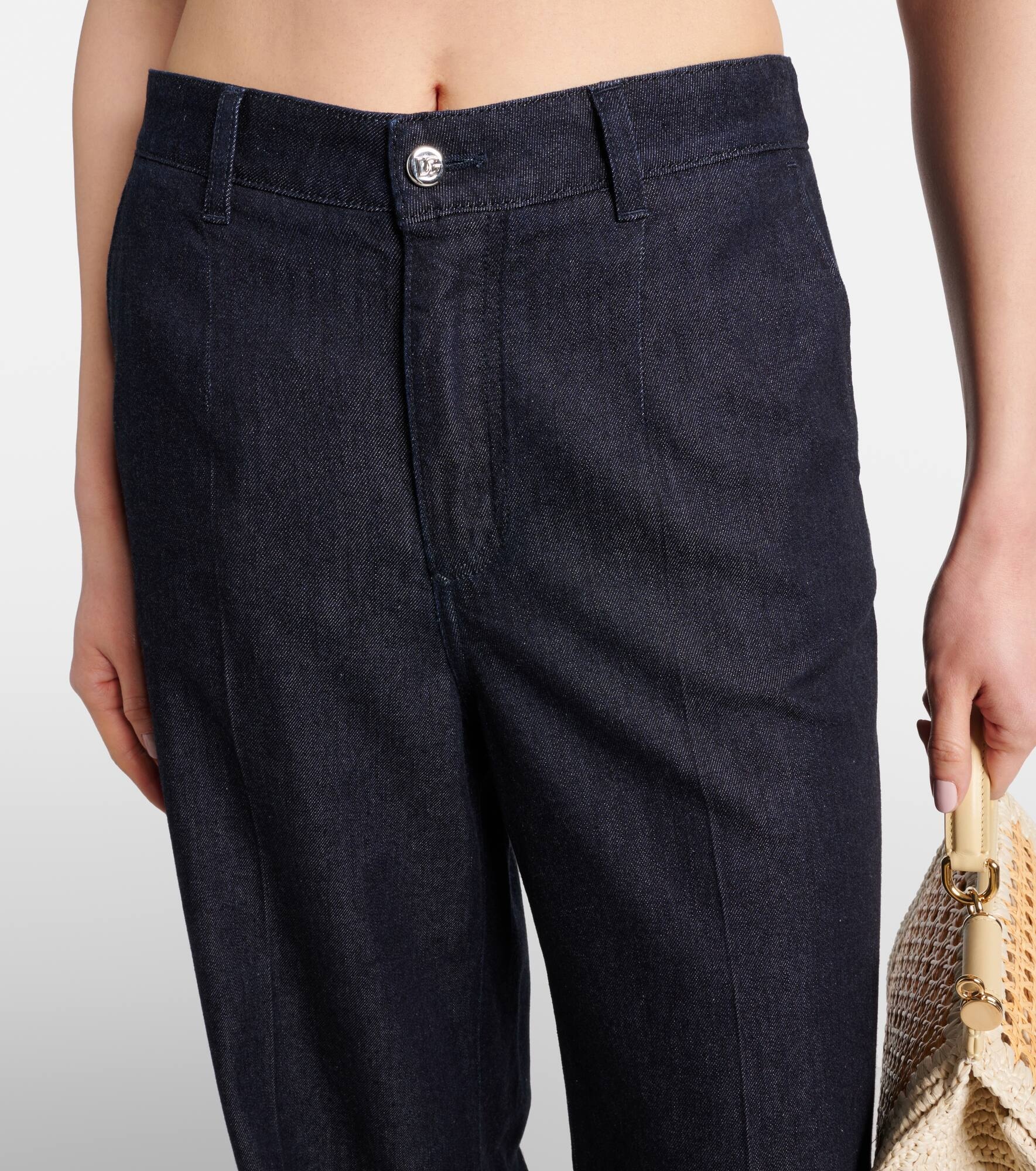 High-rise wide-leg jeans - 4