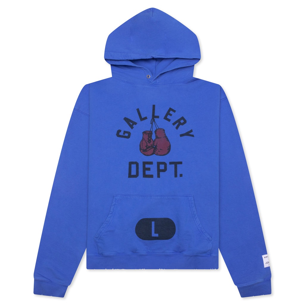 BOXING MERCH HOODIE - ROYAL - 1