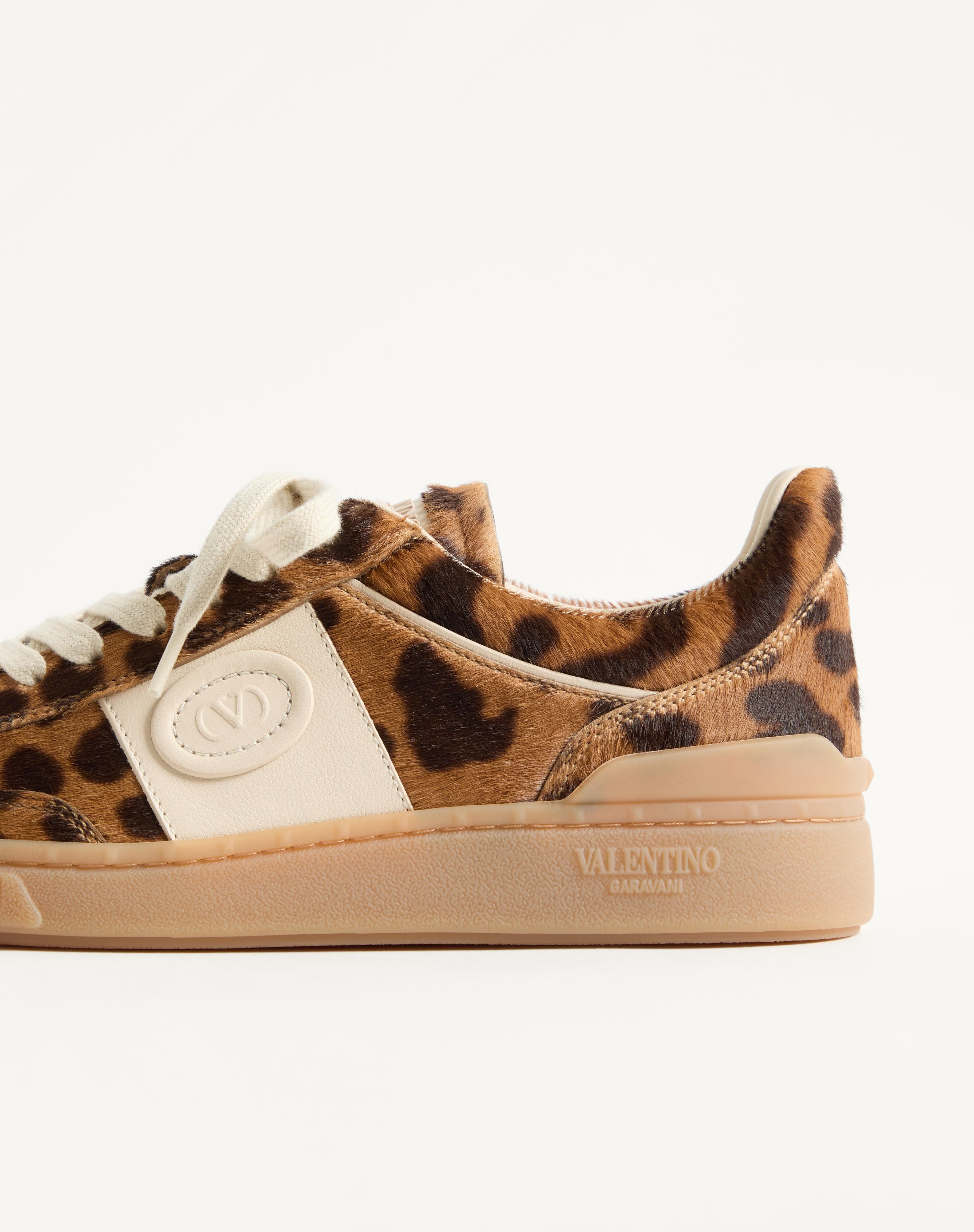 UPVILLAGE SNEAKER IN PONY-EFFECT CALFSKIN - 8