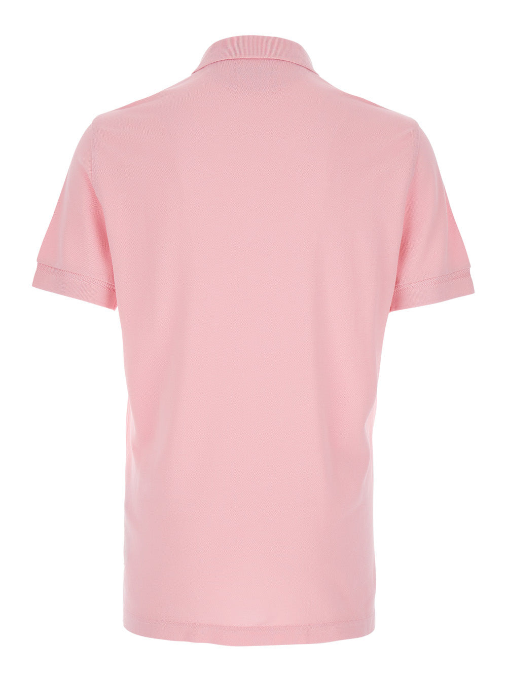 Tom Ford Men Pimk Short-Sleeves Polo In Cotton Piquet Jersey Man - 2