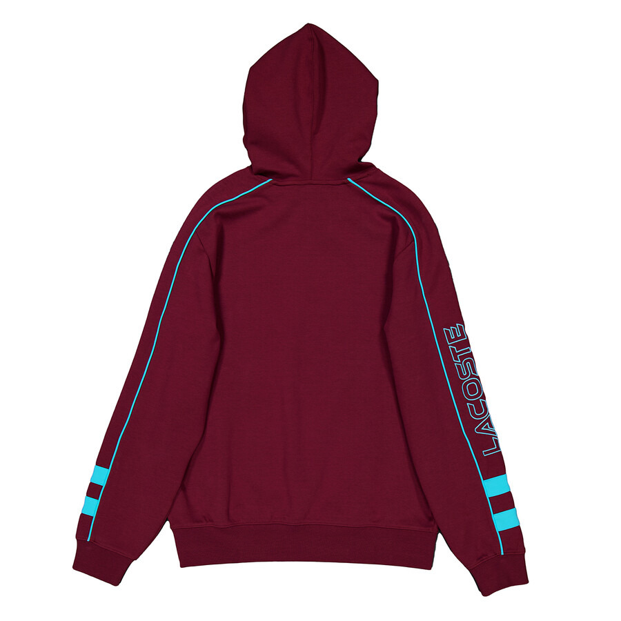 Lacoste Contrast Details Cotton Hoodie - 7