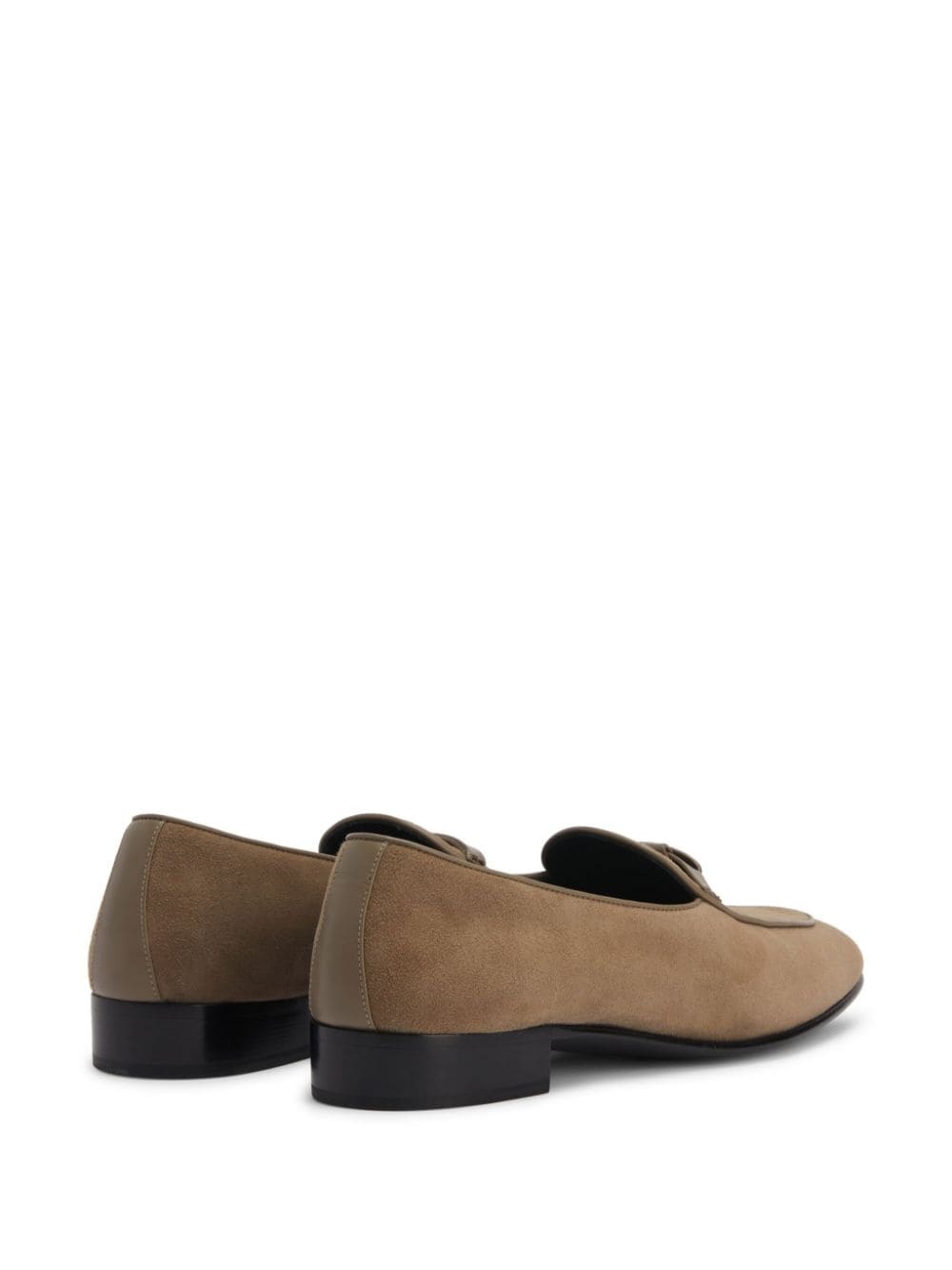 Ewerton almond-toe suede loafers - 3