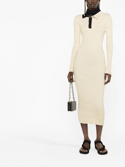 Y/Project triple-collar knitted dress outlook