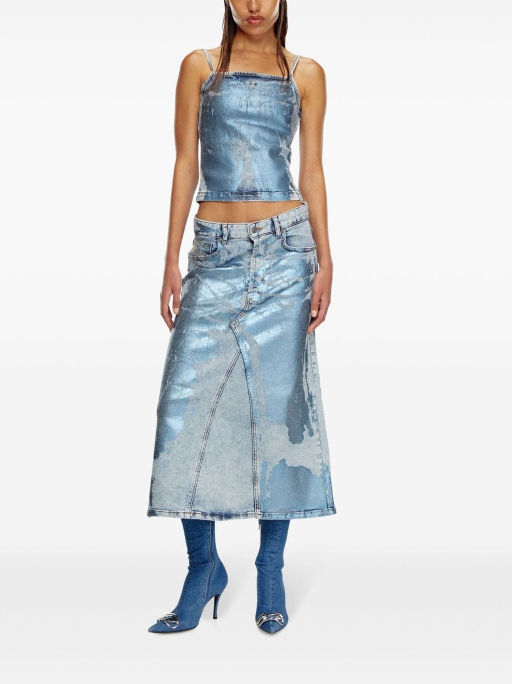 De-Ila-S metallic-effect top - 2