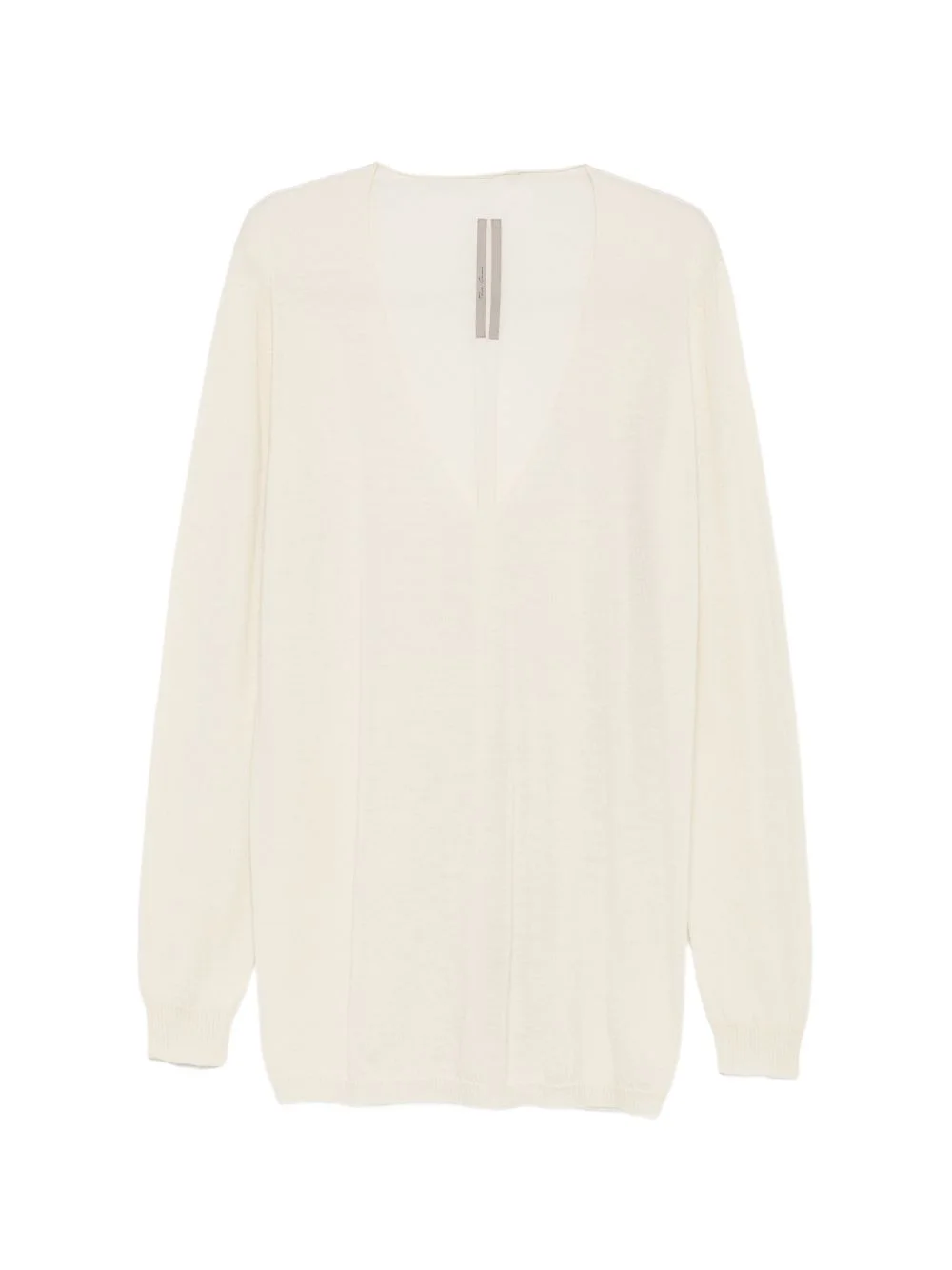 plunging V-neck sweater - 1