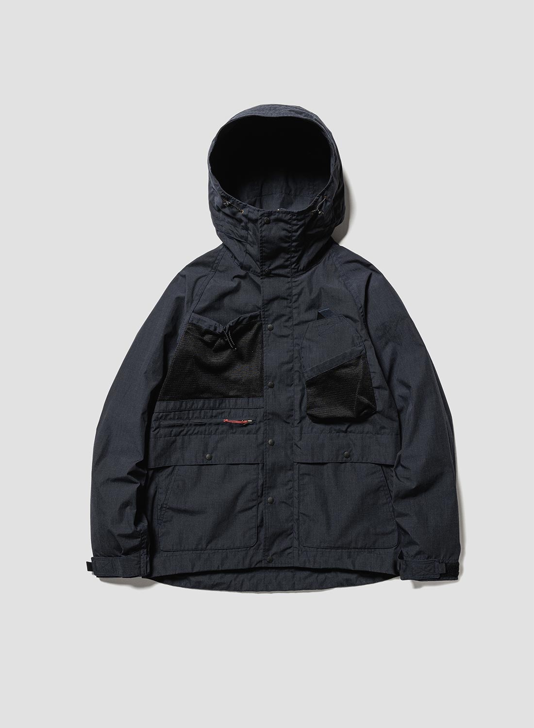 Nanga Takibi Mountain Parka in Navy - 1