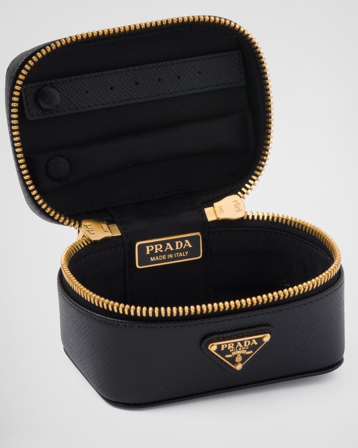 Saffiano leather jewelry beauty case - 3