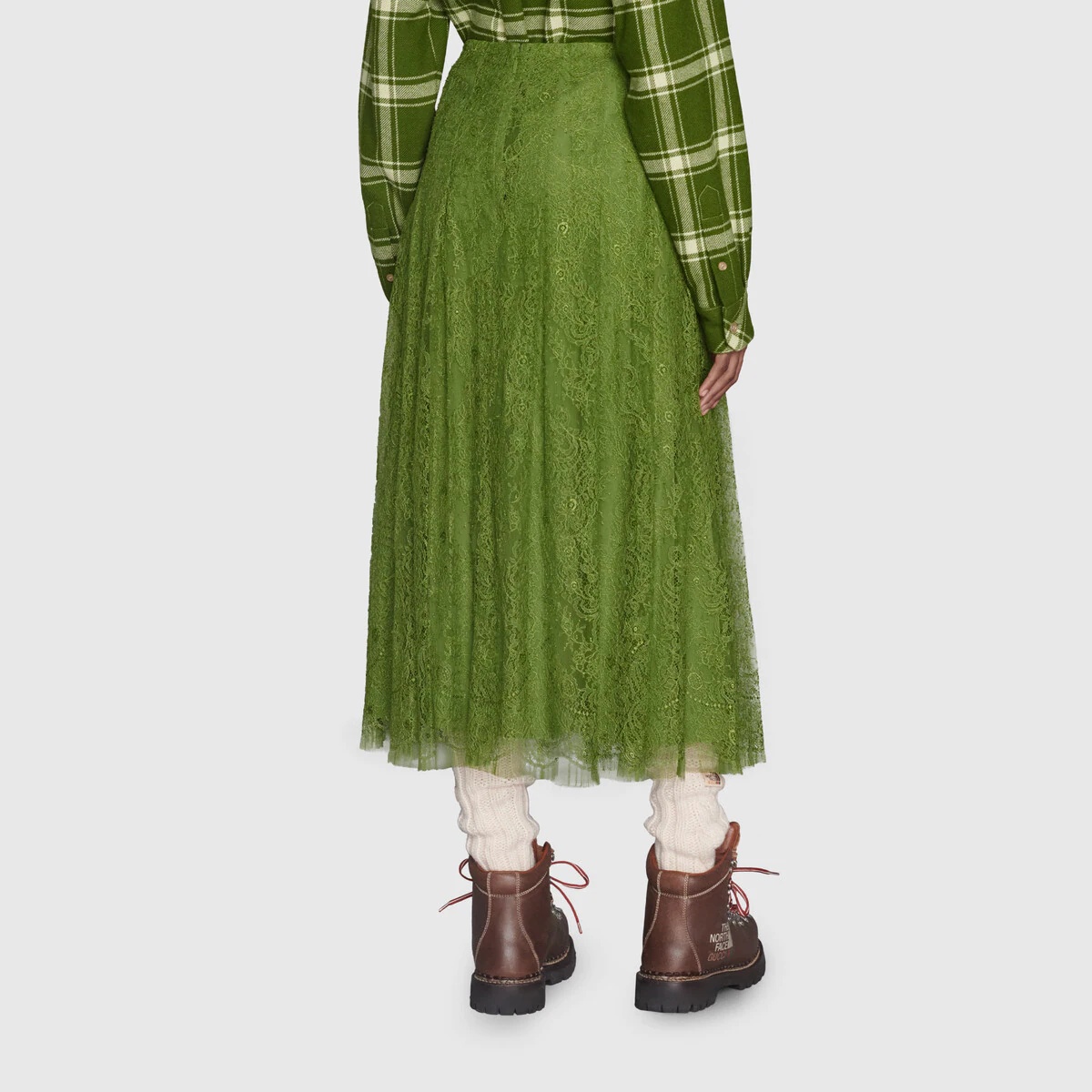 The North Face x Gucci lace skirt - 4
