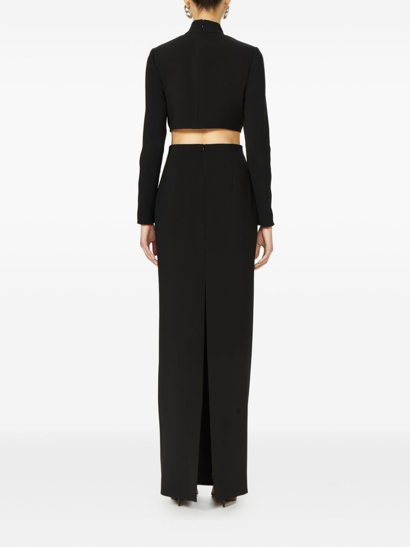 Nelle cropped turtleneck blouse 3