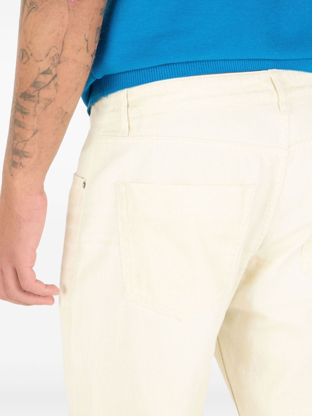 straight-leg trousers - 6