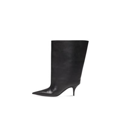 BALENCIAGA Women's Waders 70mm Bootie in Black outlook