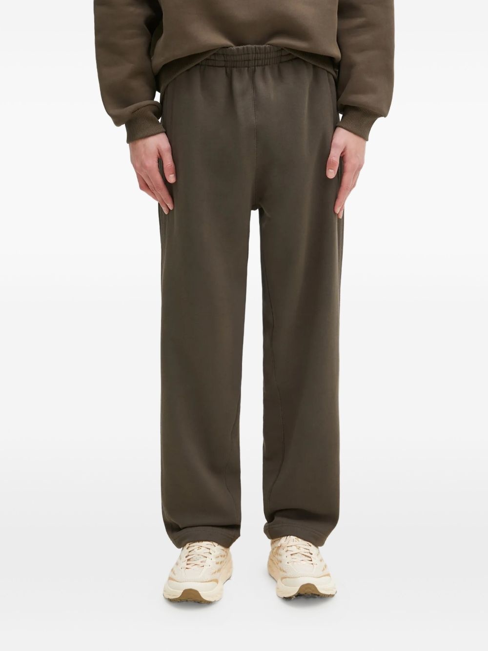 cotton track pants - 1