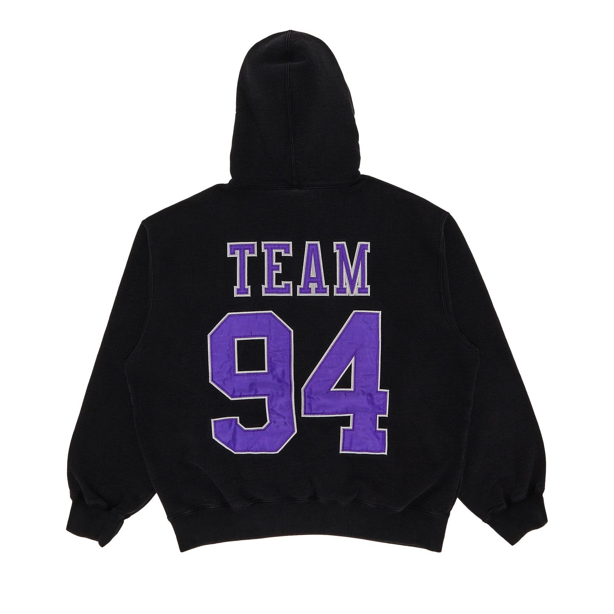 Supreme Team 94 Hooded Sweatshirt 'Black' - 2